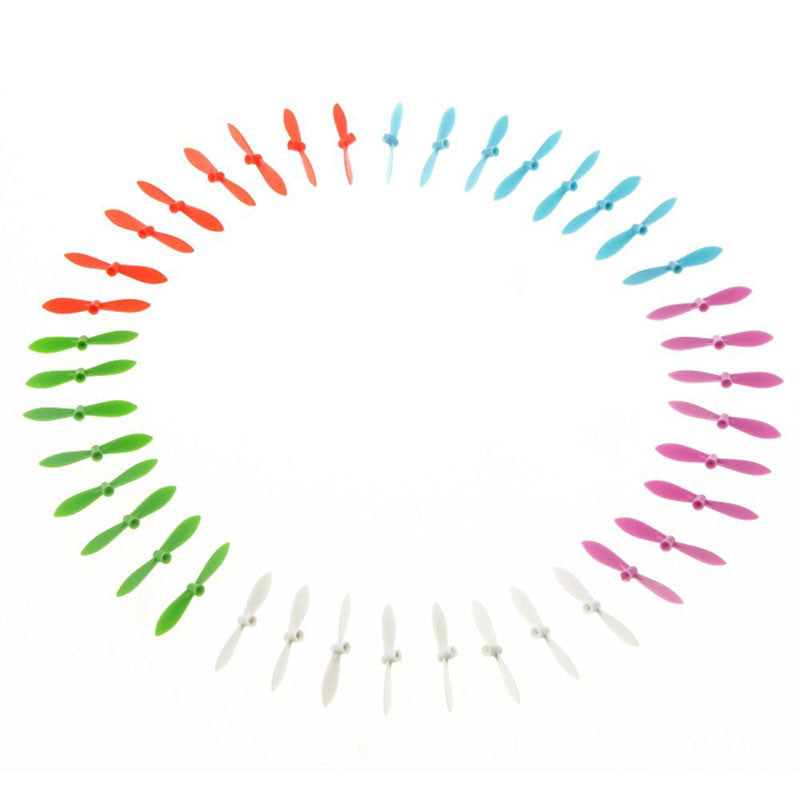 60pcs 5 Color Cheerson CX-10 CX-10A RC Quadcopter Parts Blade Propeller