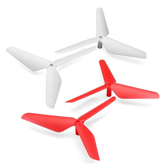 New 4PC 3 Blade Propeller for Syma X5 X5C X5SC X5SW Red & White