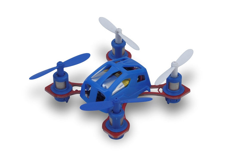 Microgear 2.4 GHz. Radio Controlled RC QX-288 Mini Gyro Quadcopter - Blue
