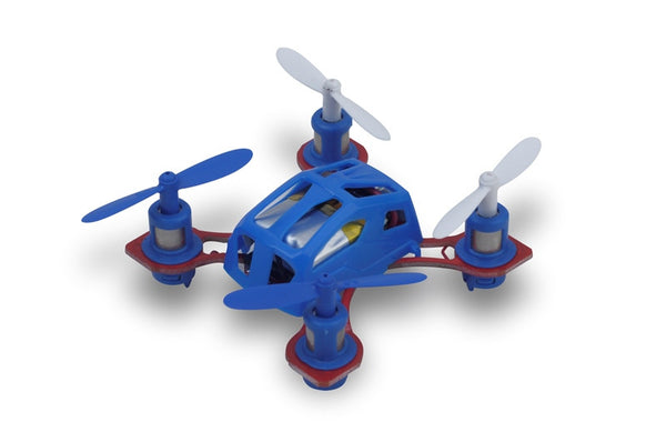 Microgear 2.4 GHz. Radio Controlled RC QX-288 Mini Gyro Quadcopter - Blue