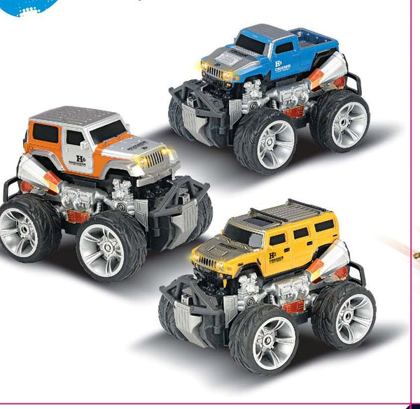 Microgear 1:24 RC Full Function Monster Truck - Blue
