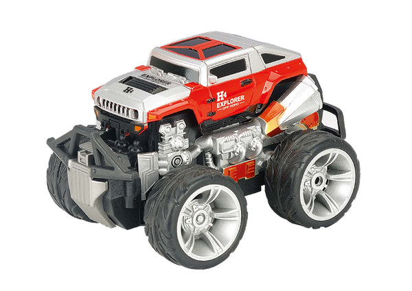 Microgear 1:24 RC Full Function Monster Truck - Red