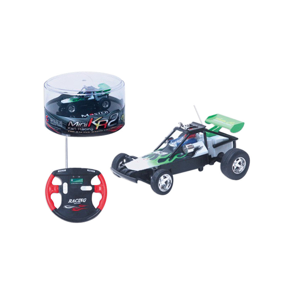 Azimporter Remote Control 5"" Mini Kr2 RC Kart Racing Car Vehicle Toy